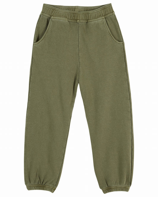 Joggingbroek - Pistache - Jogger Teinture Pigmentaire - Biologisch katoen - Emile et Ida - productfoto