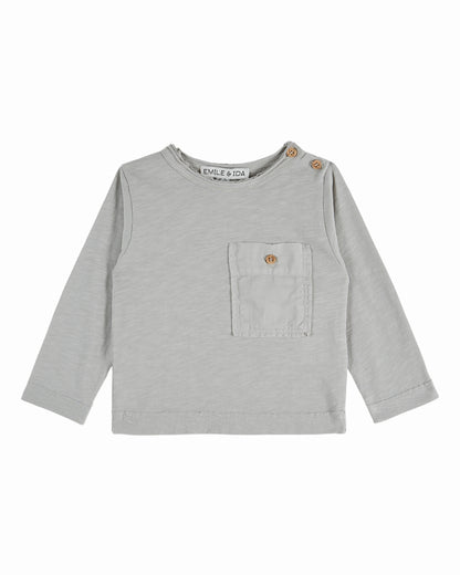 Longsleeve met borstzakje – Koala – Biologisch katoen - Emile et Ida