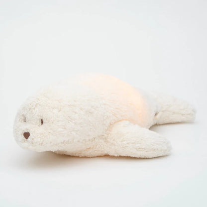 Knuffel met hartslag & white noise - The Humming Bunny 2.0 - Biologisch GOTS katoen - Moonie