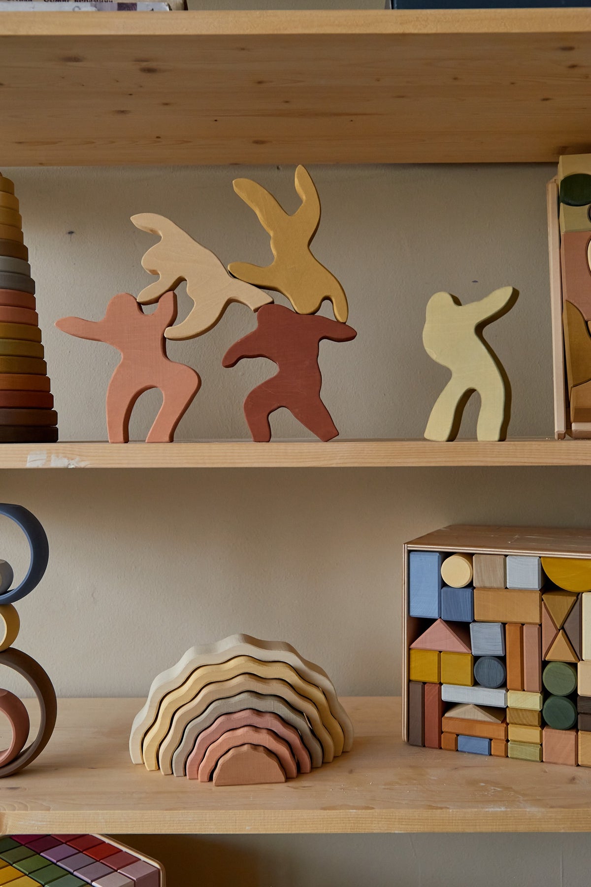 Houten bouwblokken City in a Box – Open-ended play – Raduga Grëz