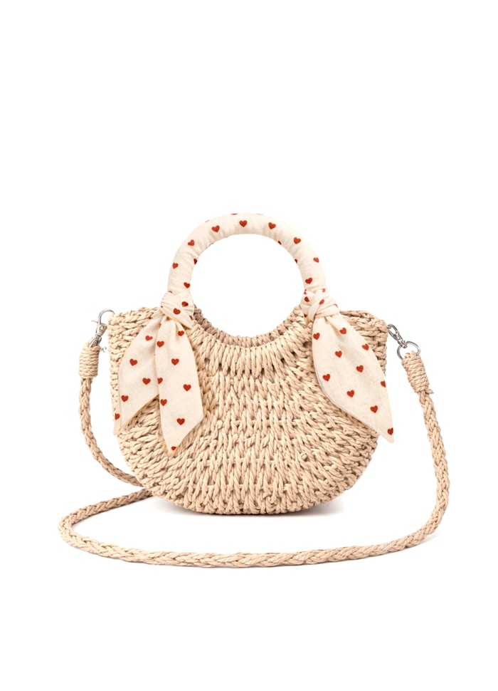 Mini Woven Bag - Kids - Cotton/Wicker - Mrs Ertha