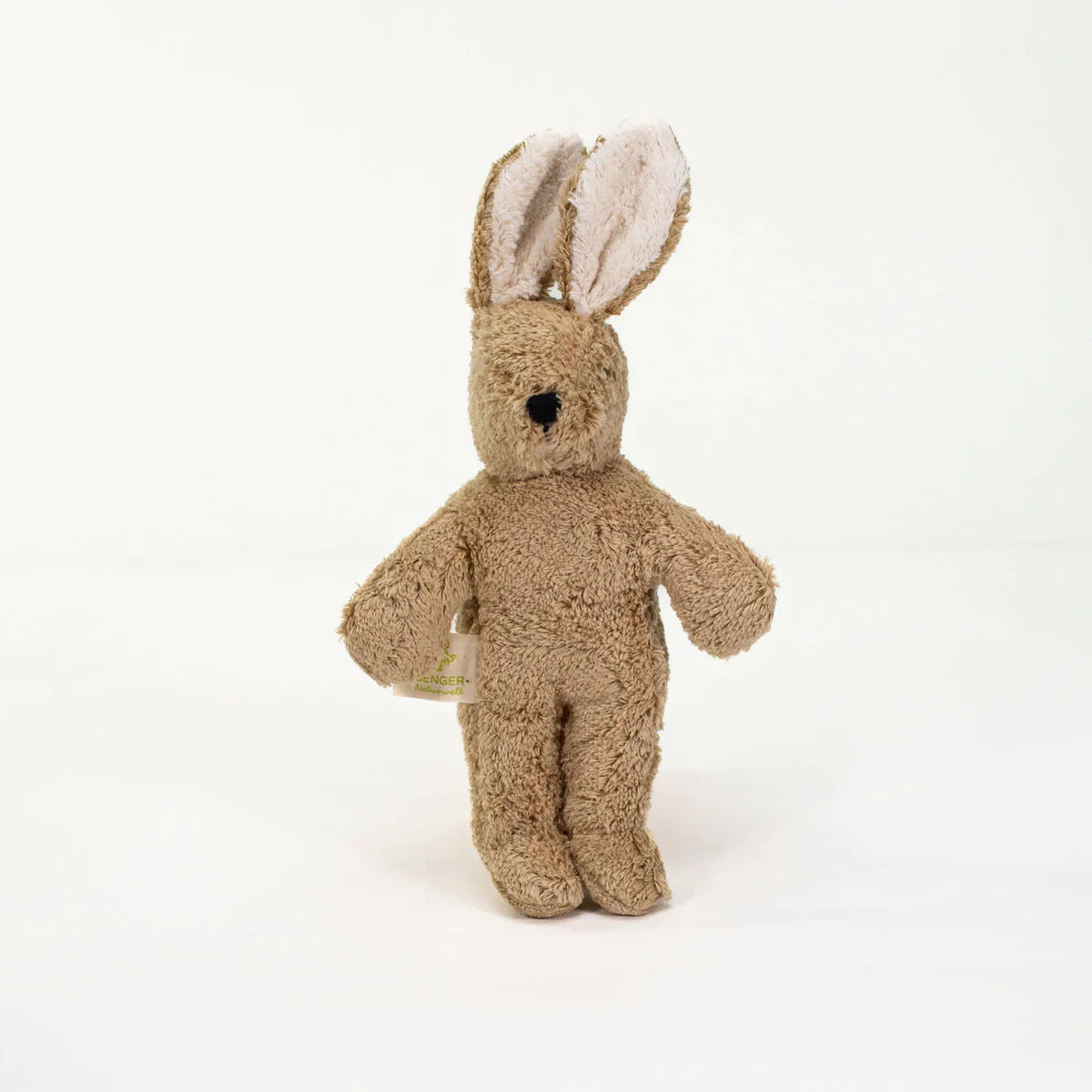 Baby Kuscheltier - Hase klein - Bio-Baumwolle/Wolle - Beige - Senger Naturwelt