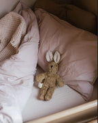 Baby Kuscheltier - Hase klein - Bio-Baumwolle/Wolle - Beige - Senger Naturwelt