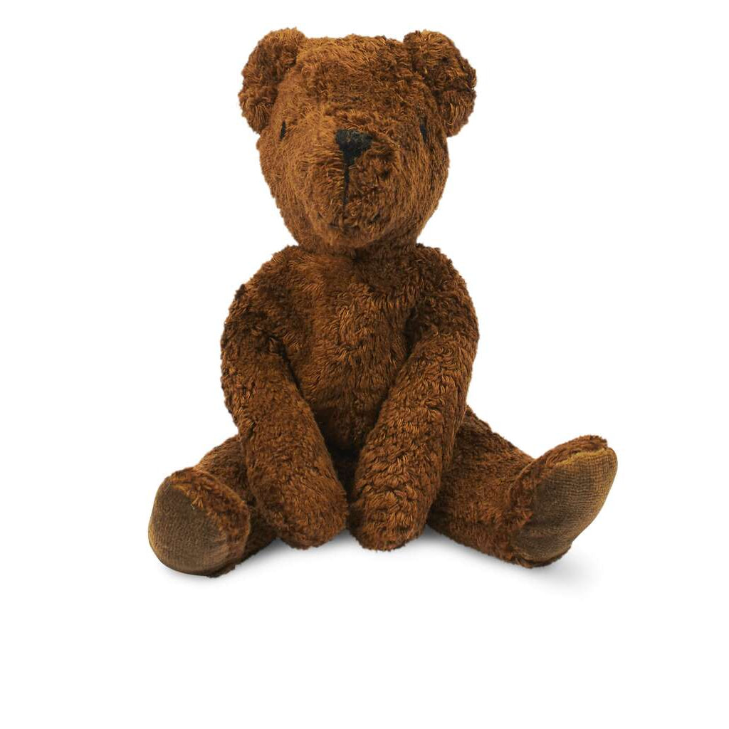 Floppy Kuscheltier Small - Bio-Baumwolle & Schafschurwolle - Brown - Senger Naturwelt