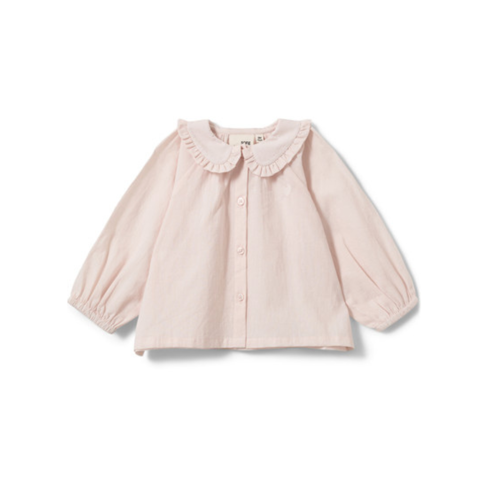 Blouse top Inga - Katoen - Douce Pink/Licht roze - Sofie Schnoor voor