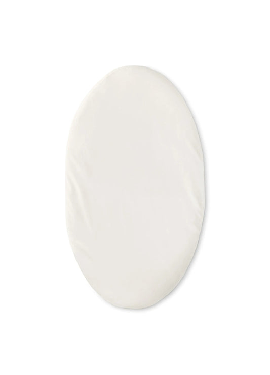 Hoeslaken ovale wieg -Fitted Sheet - Biologisch katoen - Moonboon - bovenaanzicht