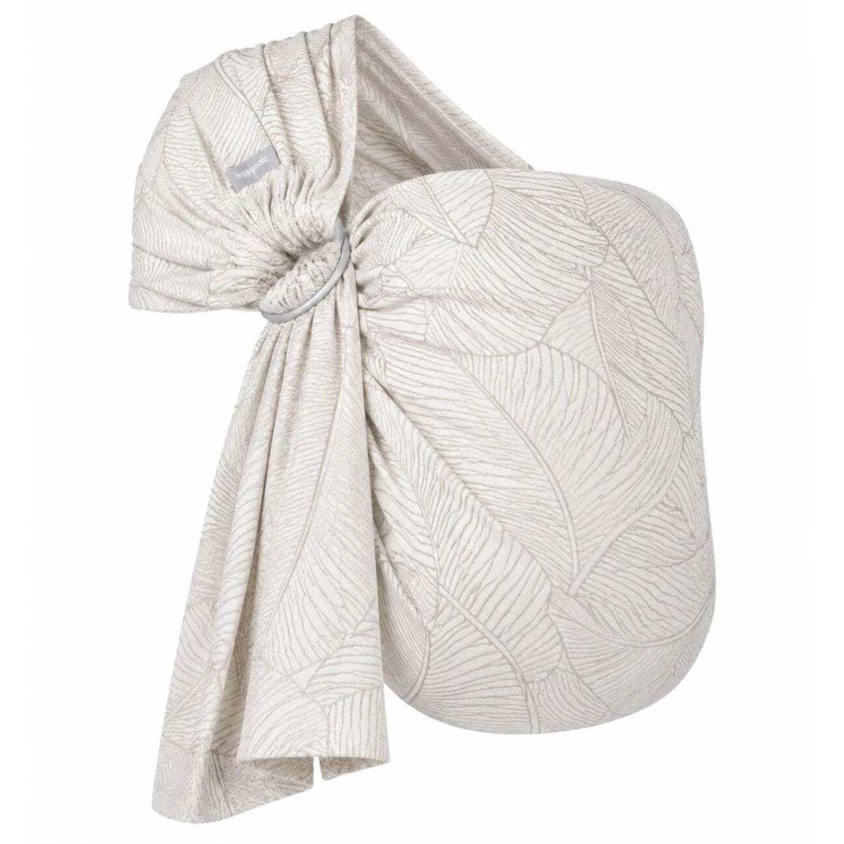 Ring-Sling – Grenada Natural Linen – Ergonomic Ring Sling Baby Wrap – Cotton and Linen – Hoppediz