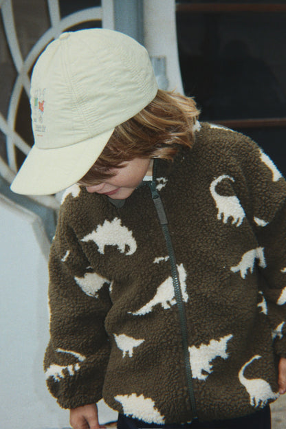 Jody Teddy Jacket GRS - Green/Dino - Konges Sløjd