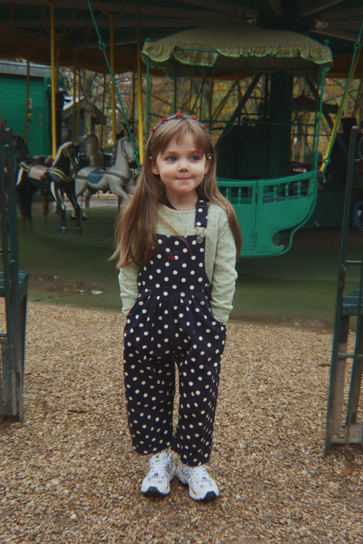 Salopette Nola – Dot Nuit – Coton biologique – Konges Sløjd