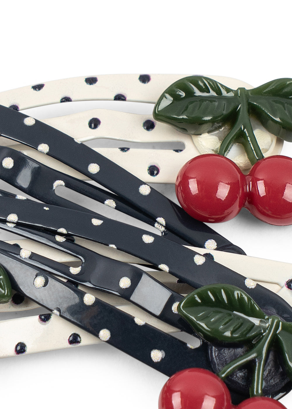 Hair Clips Cherry Dot 4-pack – Konges Sløjd