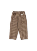 Flannel Trousers Foret – Chocolate Check – Organic Cotton – Konges Sløjd
