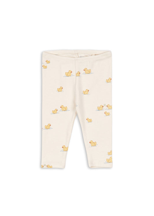 Baby legging Bello Pants met eendjesprint – Fanga Mio – Biologisch katoen en modal – Konges Sløjd