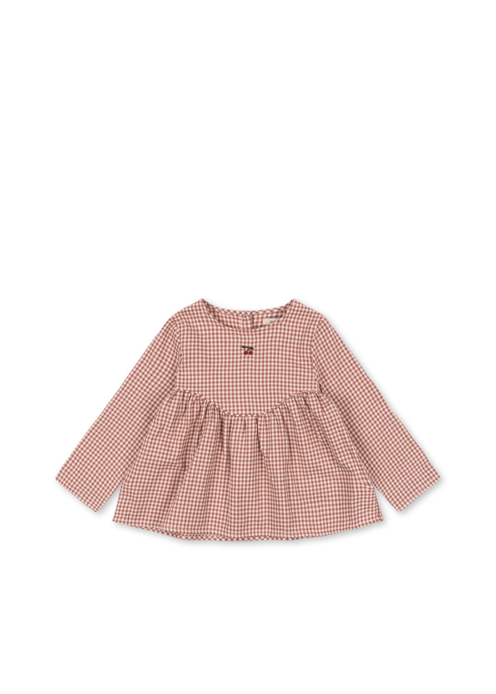 Foret Blouse Canyon Check – Blouse à carreaux – Coton biologique GOTS – Konges Sløjd