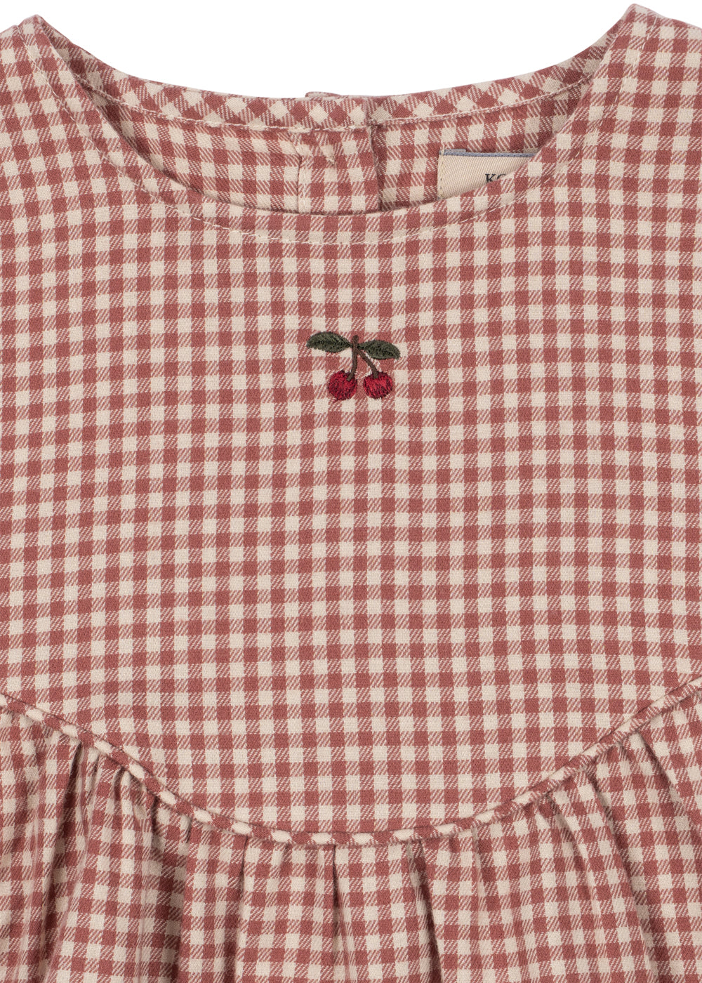Foret Blouse Canyon Check – Blouse à carreaux – Coton biologique GOTS – Konges Sløjd