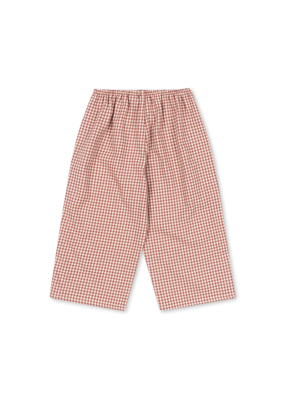 Foret Slit Pants Canyon Check – Pantalon enfant à carreaux – Coton bio GOTS – Konges Sløjd