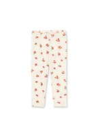 Minnie Pants – Rosa Rouge – Soft floral baby pants – GOTS organic cotton – Konges Sløjd