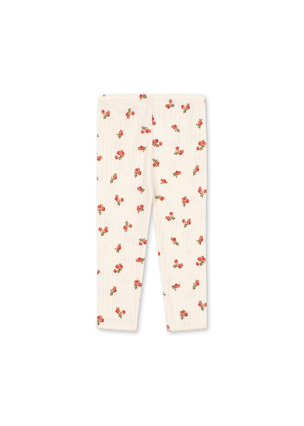 Minnie Pants – Rosa Rouge – Soft floral baby pants – GOTS organic cotton – Konges Sløjd